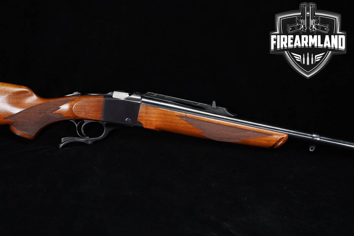 1981 Ruger No 1 375 H&H Magnum 24" Blued Dangerous Game & Safari Rifle