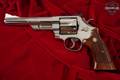 1988-1989 Smith & Wesson (S&W) Model 29-3 .44 Rem Magnum Nickel in Very Good Condition Image 2