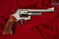 1988-1989 Smith & Wesson (S&W) Model 29-3 .44 Rem Magnum Nickel in Very Good Condition Image 4