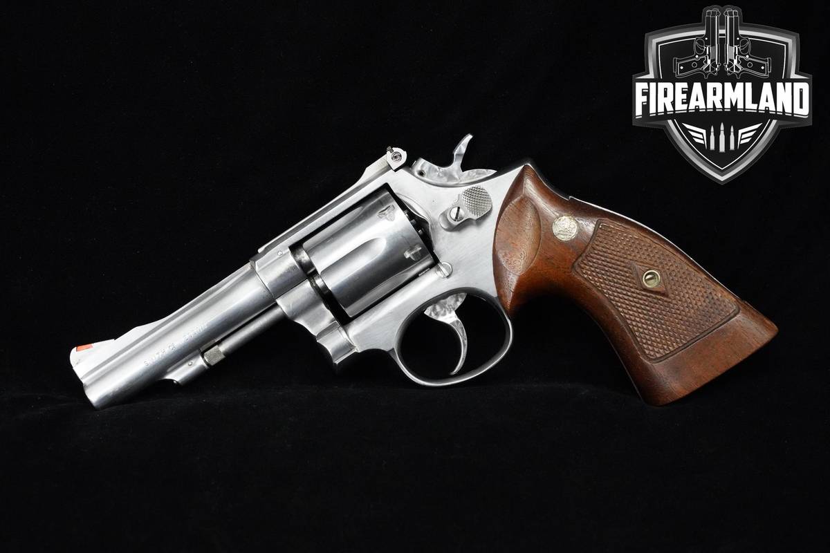 1974 Smith & Wesson Model 67 Combat Masterpiece Stainless 38-Special 4" S&W
