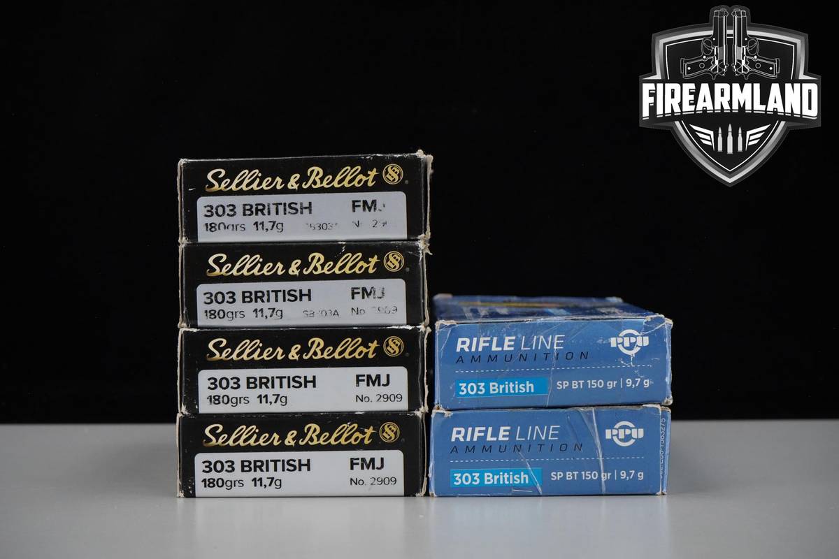 120 RDS! 303 British Ammo
