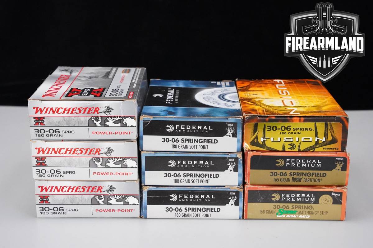 30-06 Springfield Ammo 30-06 Ammunition 180 ROUNDS