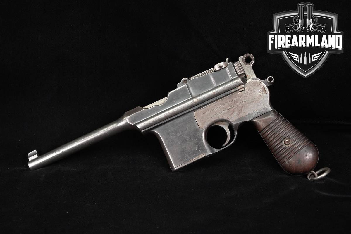 1930 Astra Model 900 Broomhandle 7.63mm Mauser 5.5"