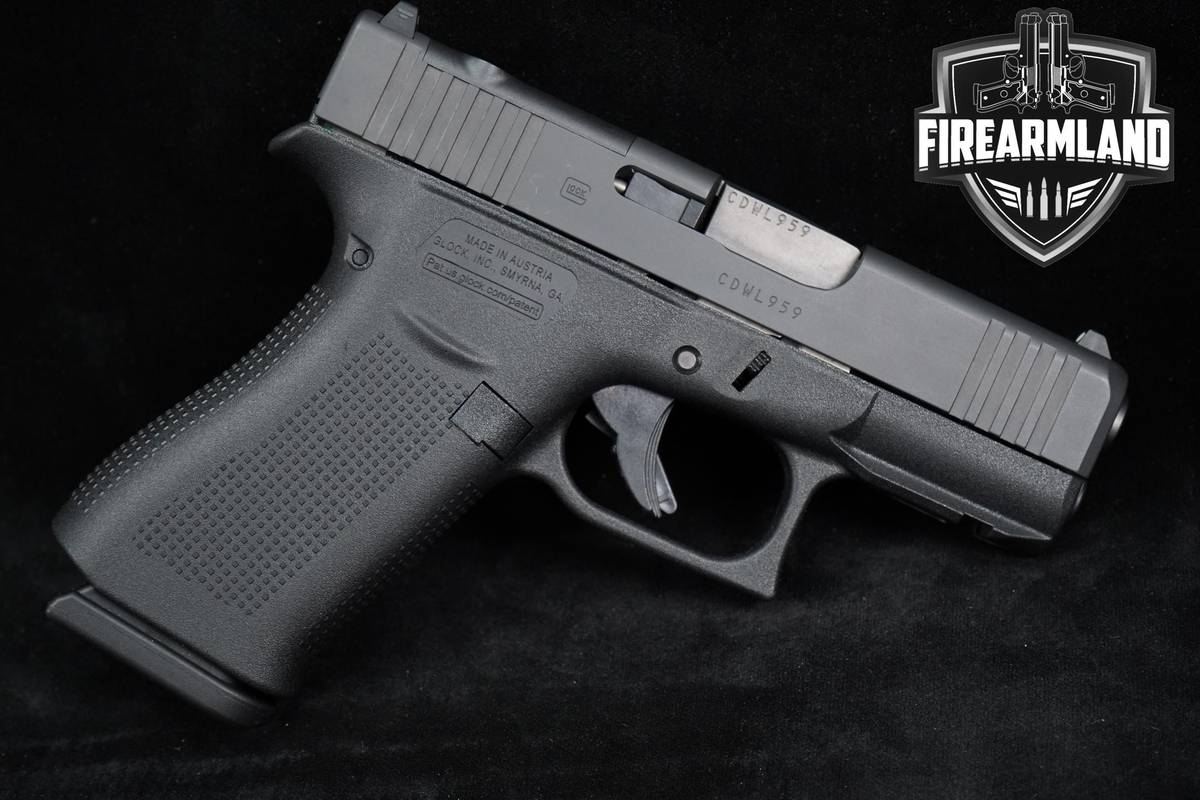 Glock 43X MOS Slimline 9mm G43X +2 MAGS & ORIG CASE