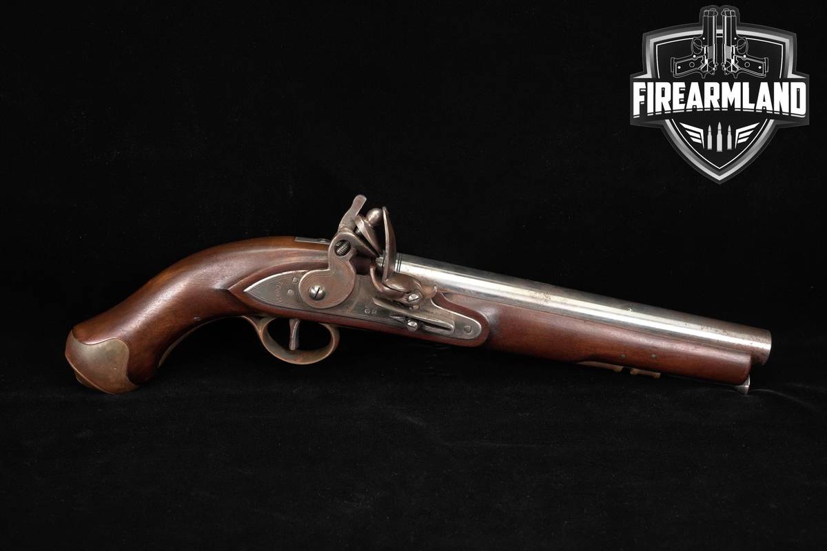 EIG High Tower Sea Service Pistol 69 Caliber 9" Flintlock Crowned GR Cypher