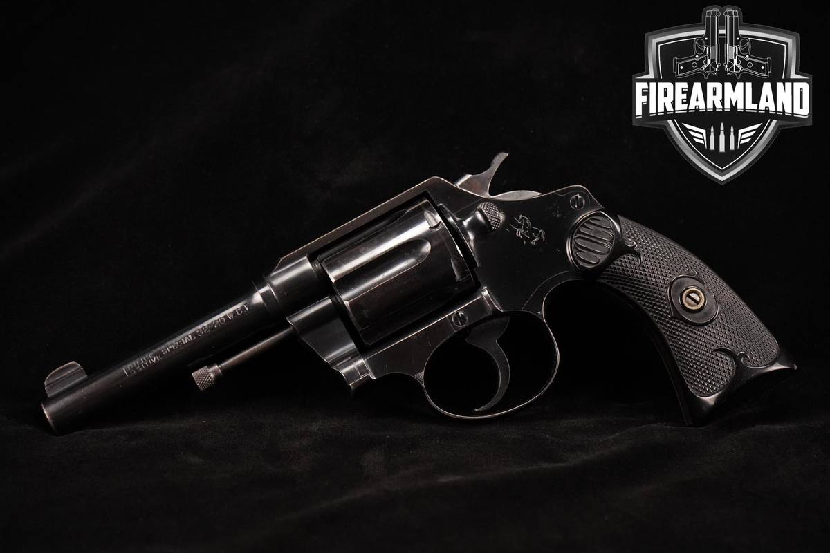 ANTIQUE 1920 Colt Police Positive Special 32-20 Win 4" Blued DA/SA