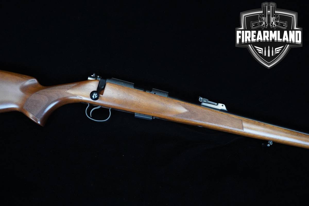 CZ 452 FS 22LR 20.7" Blued CZ 452 Mannlicher +ORIG BOX