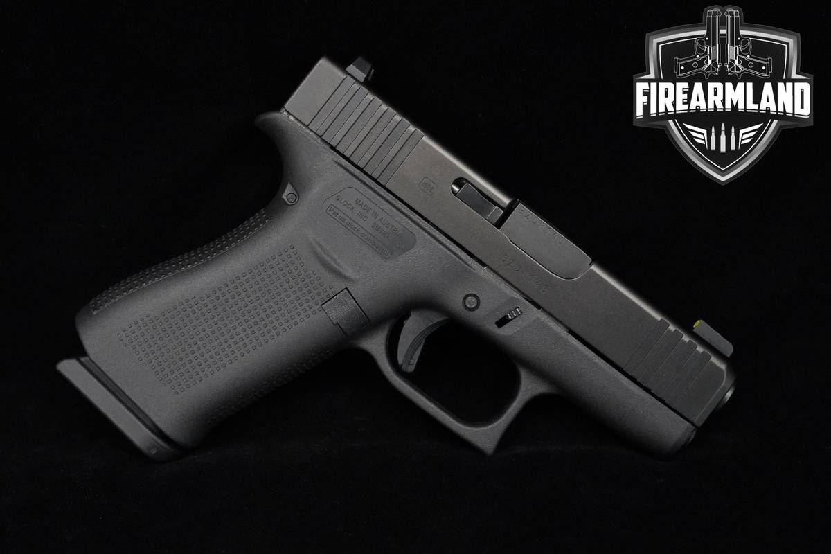 Glock 43X Slimline 9mm Glock-43X G43X +2 MAGS & ORIG CASE