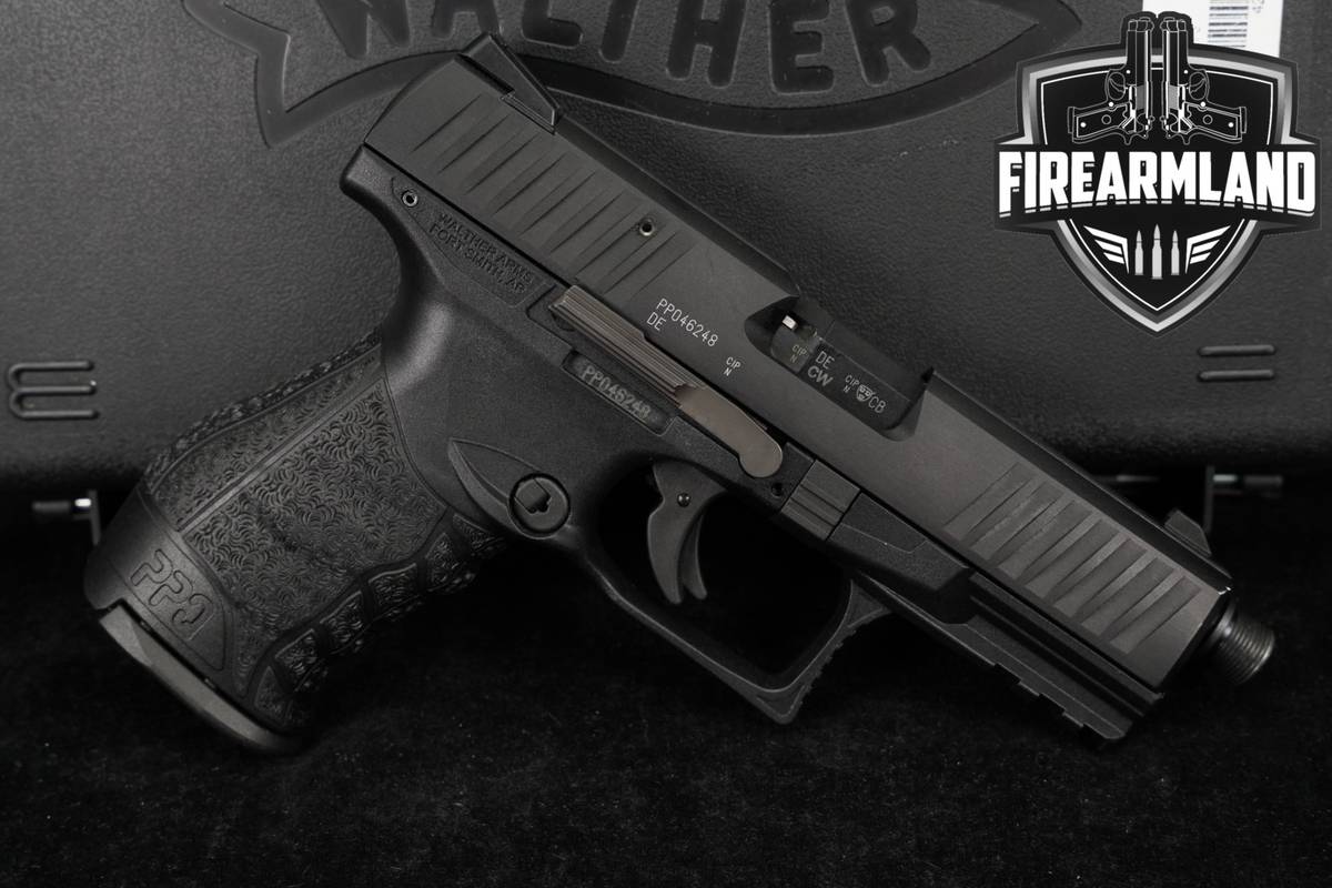 Walther PPQ 22 M2 22LR 4" Threaded +6 MAGS & ORIG CASE