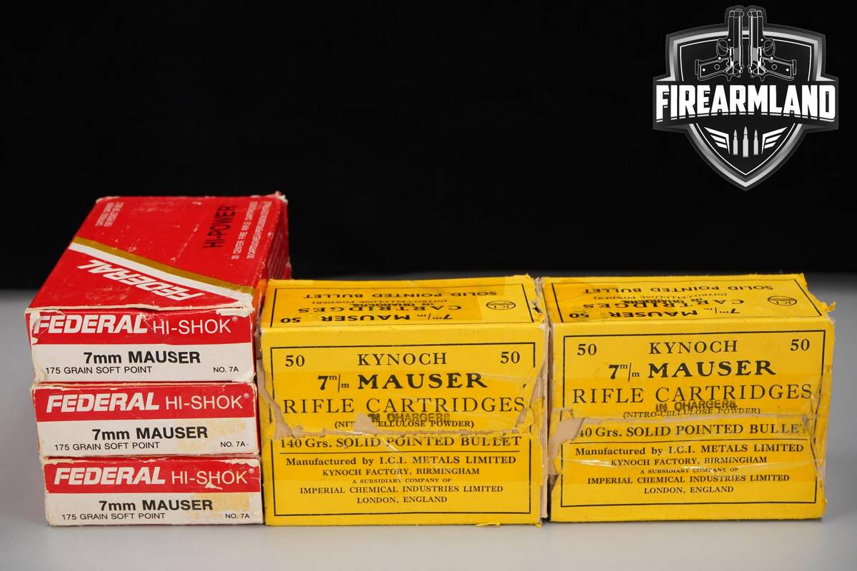 160 RDS! 7mm Mauser (7x57mm) Ammo