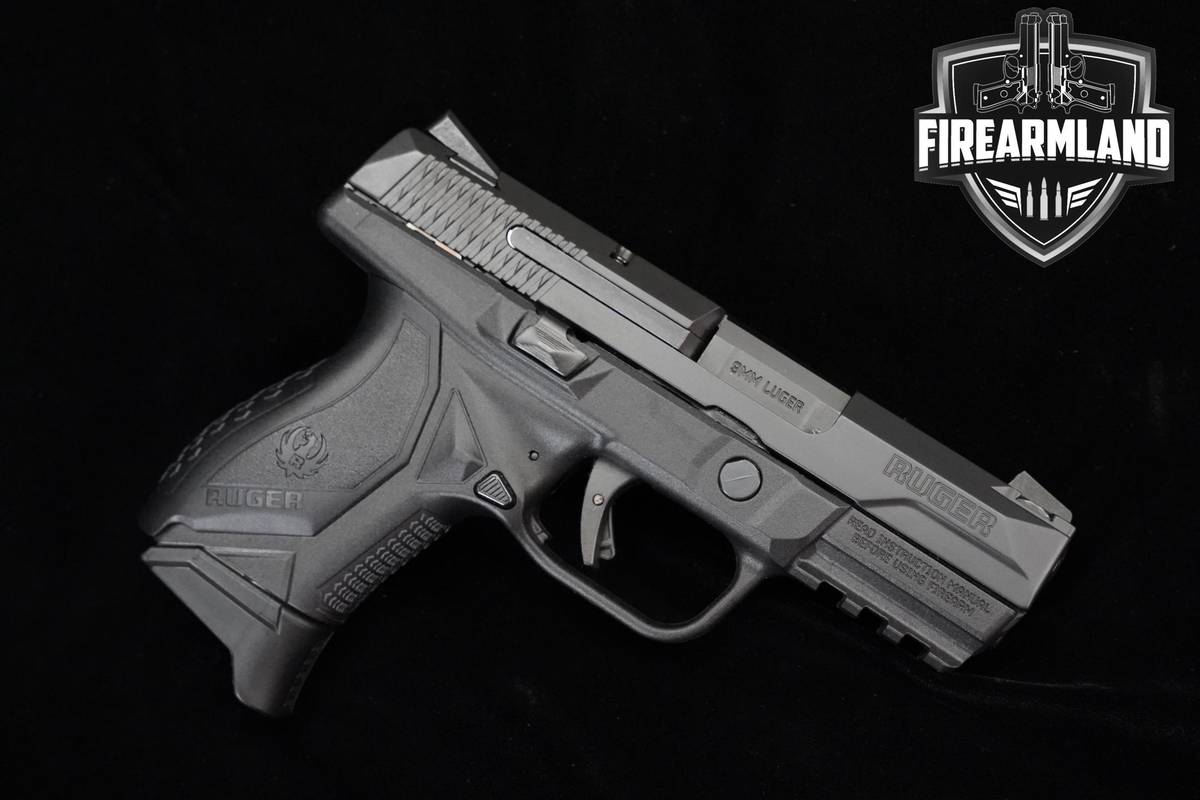 Ruger American Pistol Compact 9mm Ruger-American Pistol +2 MAGS & ORIG CASE