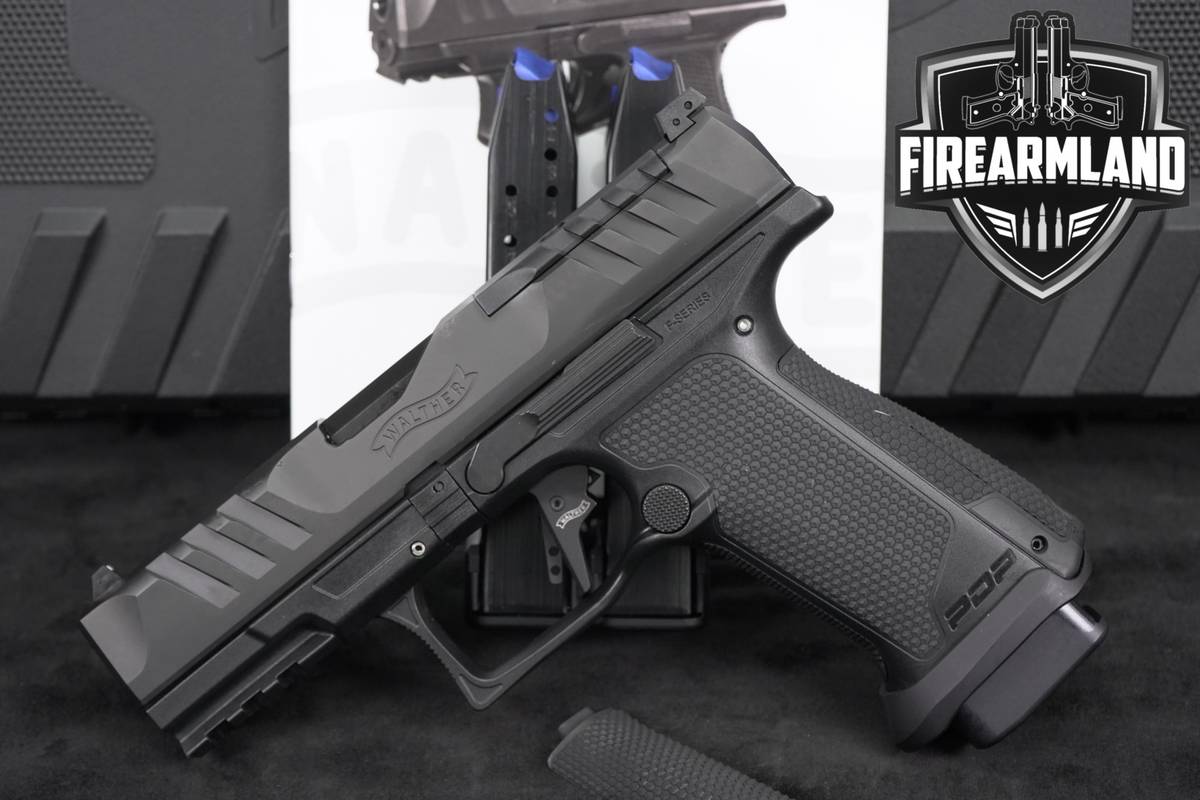 Walther PDP F-Series Pro 9mm Optics-Ready 4" +3 MAGS & ORIG CASE