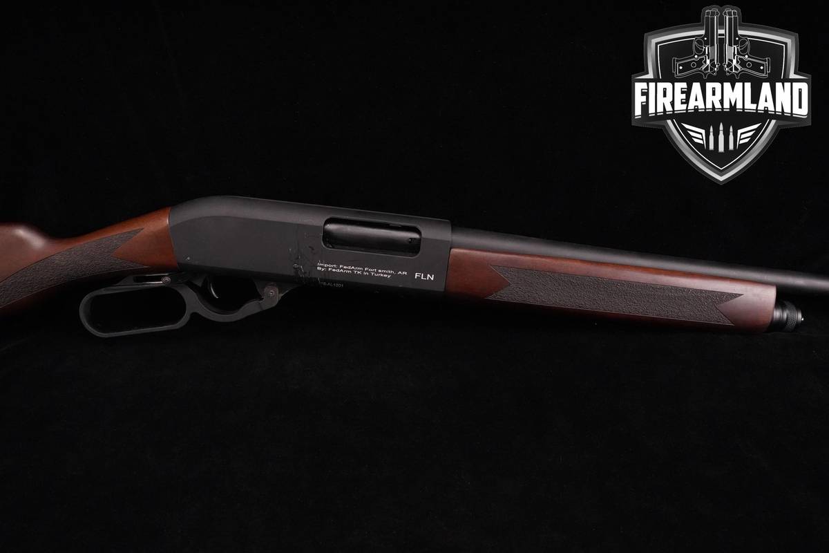 FedArm TK FLN 12-Gauge 18.5" Fed-Arm Black & Walnut