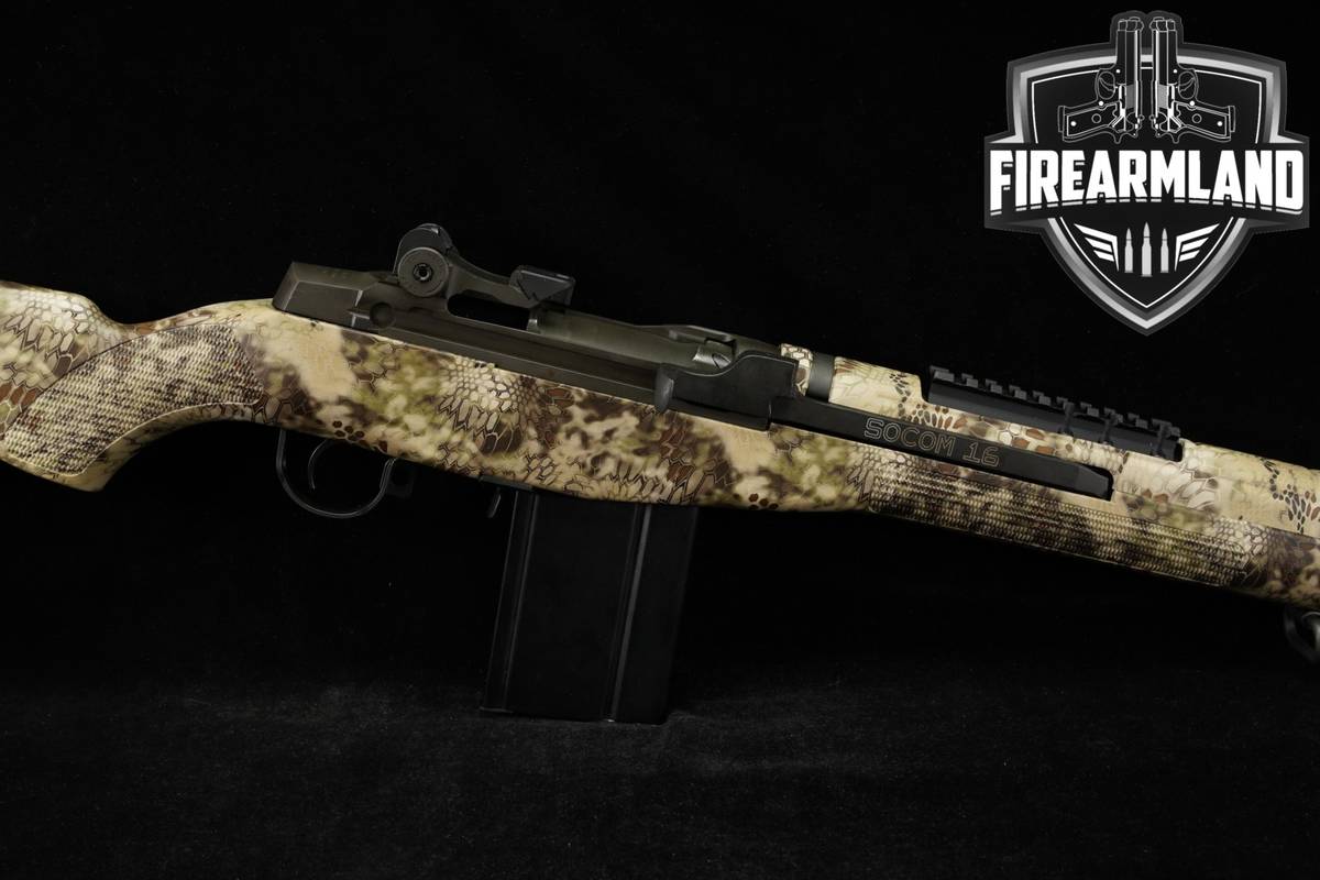 Springfield Armory M1A SOCOM 16 308 Winchester 16.25 Parkerized & Camo
