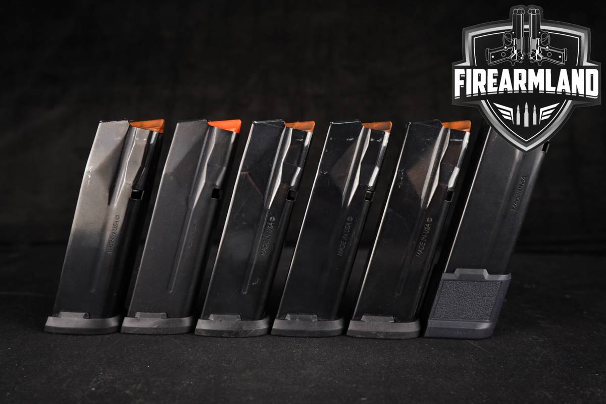 SIX (6) Sig Sauer P365 XMacro 17 & 21 Round Magazines 9mm Luger Mags