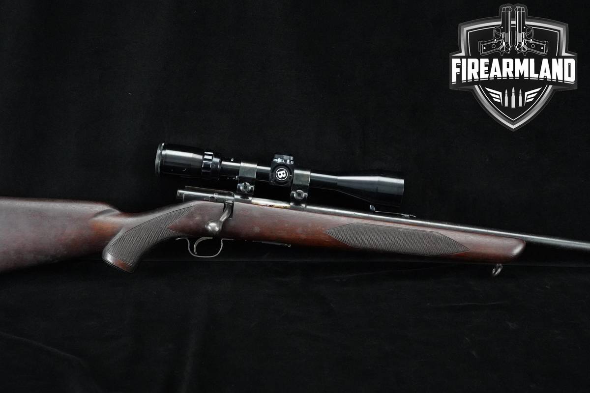 1950 Winchester Model 43 22 Hornet 24.5" Winchester 43 +OPTIC