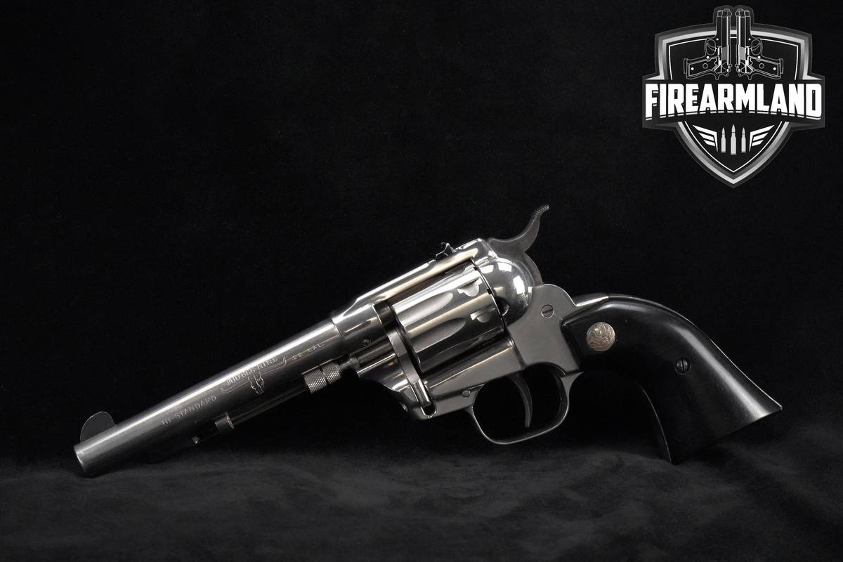 High Standard W-101 Double Nine 22LR 5.5" Stainless High-Standard W101 SAA