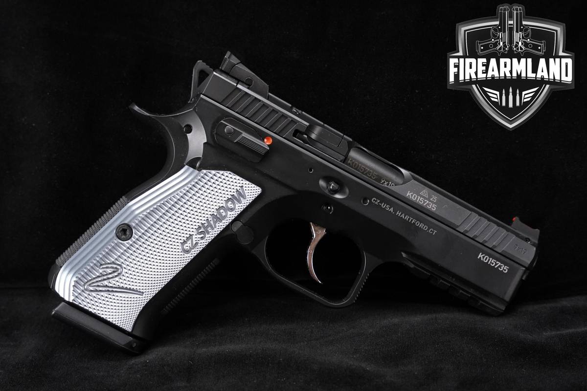 CZ Shadow 2 Compact Optics-Ready OR 9mm 3.9" +2 MAGS & ORIG CASE