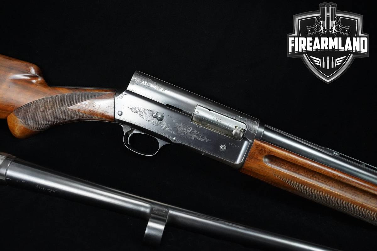 RARE 1951 Browning Auto-5 Pre-Sweet-Sixteen 16-Gauge 27.5 Browning VENT RIB