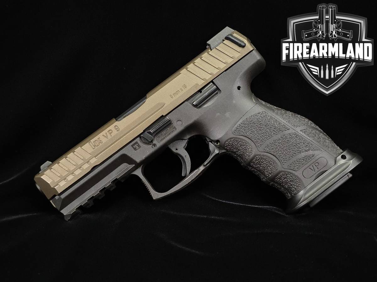 MIDNIGHT-BRONZE Heckler & Koch H&K HK VP9 9mm 4.09" +2 MAGS & ORIG CASE
