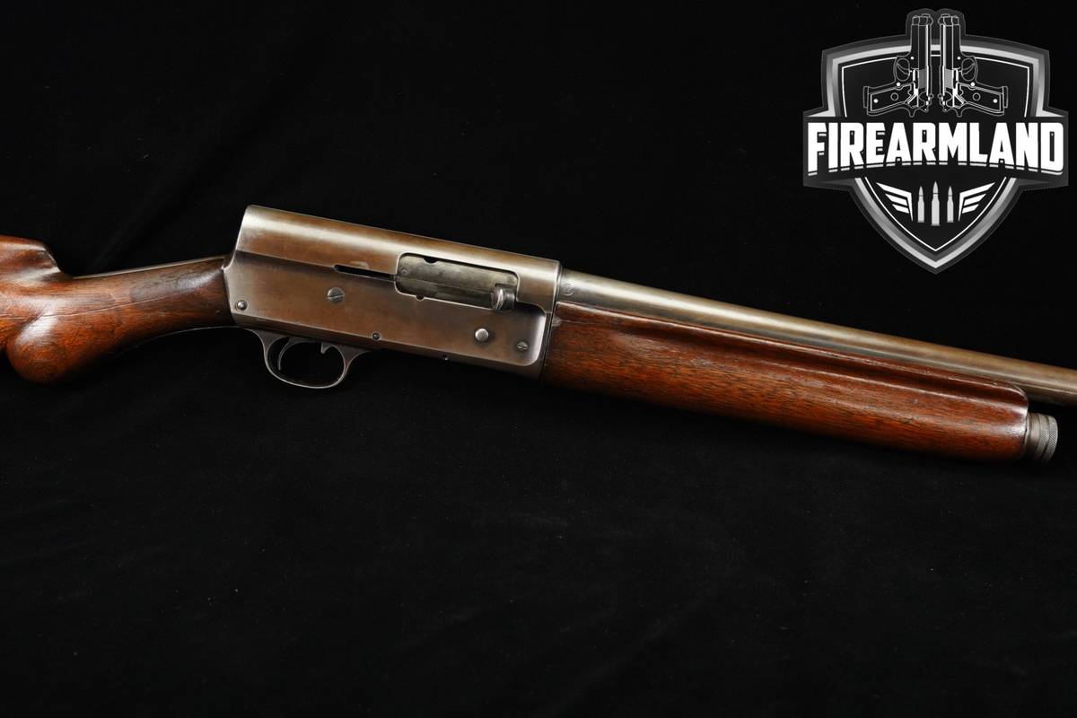 1909 Remington AUTOLOADING SHOTGUN Pre-Model 11 12-Gauge 28" Blued & Walnut