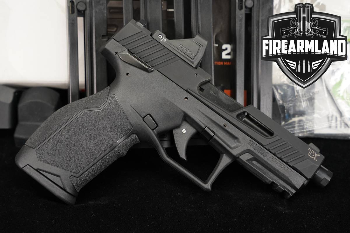 Taurus TX22 T.O.R.O 22LR 4.6 TX 22 +5 MAGS, ORIG BOX, VIRIDIAN OPTICS