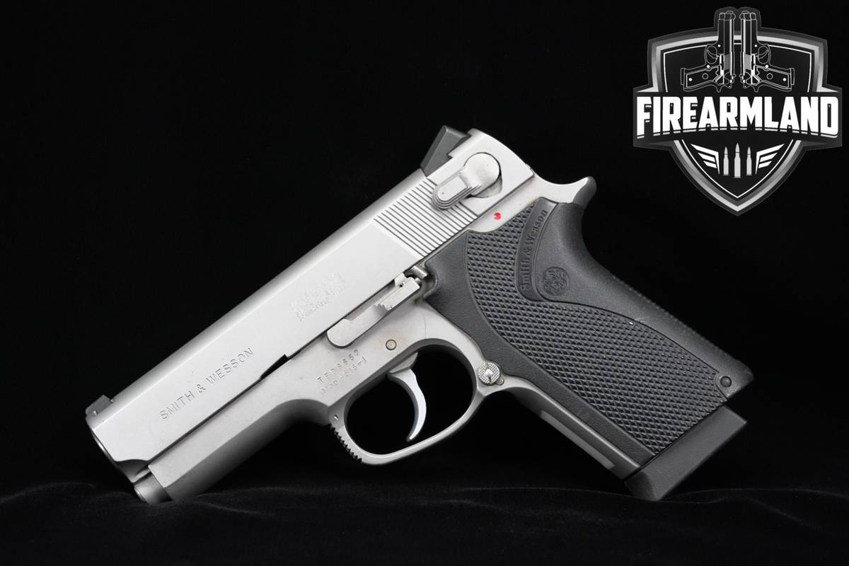 EARLY 1990's Smith & Wesson S&W Model 4516-1 45 ACP 3.75" Stainless +3 MAGS