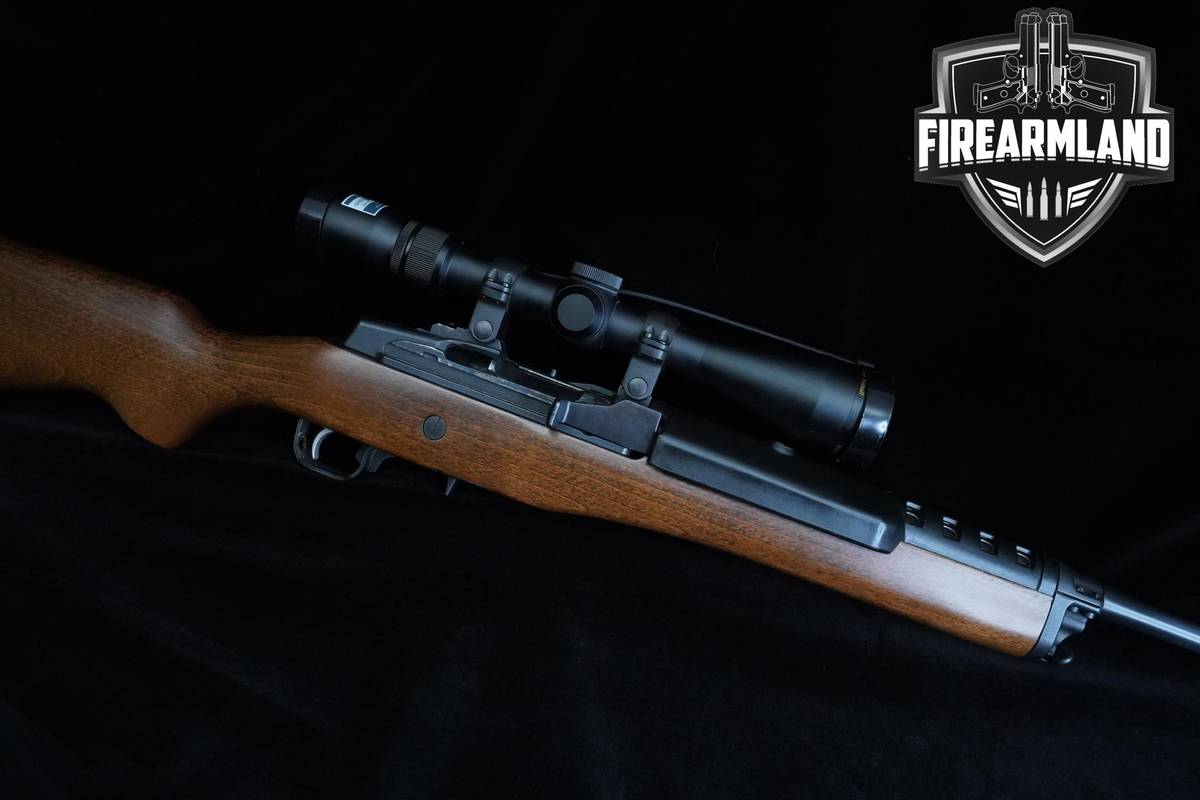 2009 Ruger Mini-14 Ranch Rifle 223 Rem 18.5" Blued Ruger Mini14 +OPTIC