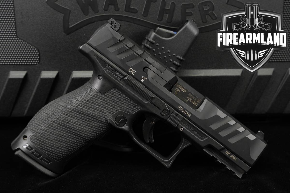 Walther PDP FS 4" Optics-Ready 9mm +2 MAGS & ORIG CASE