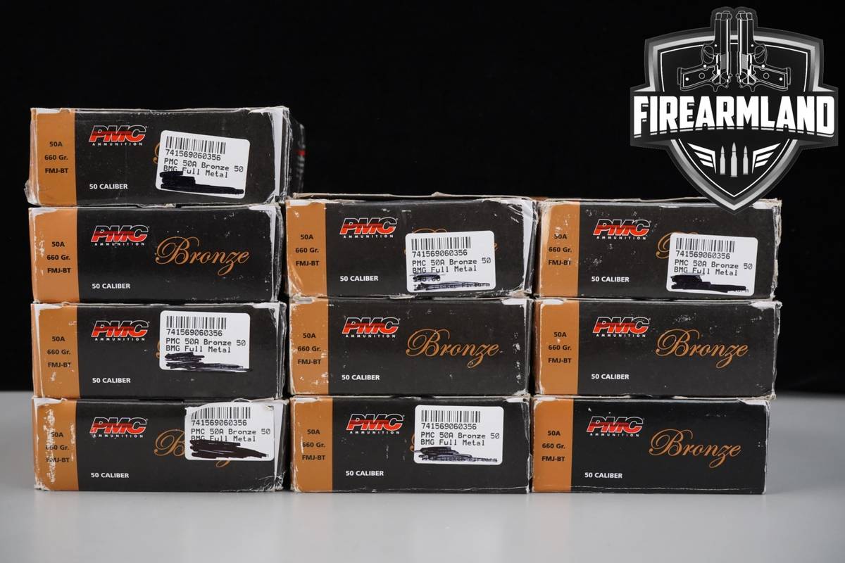 100 RDS! 50 BMG Ammo 50BMG