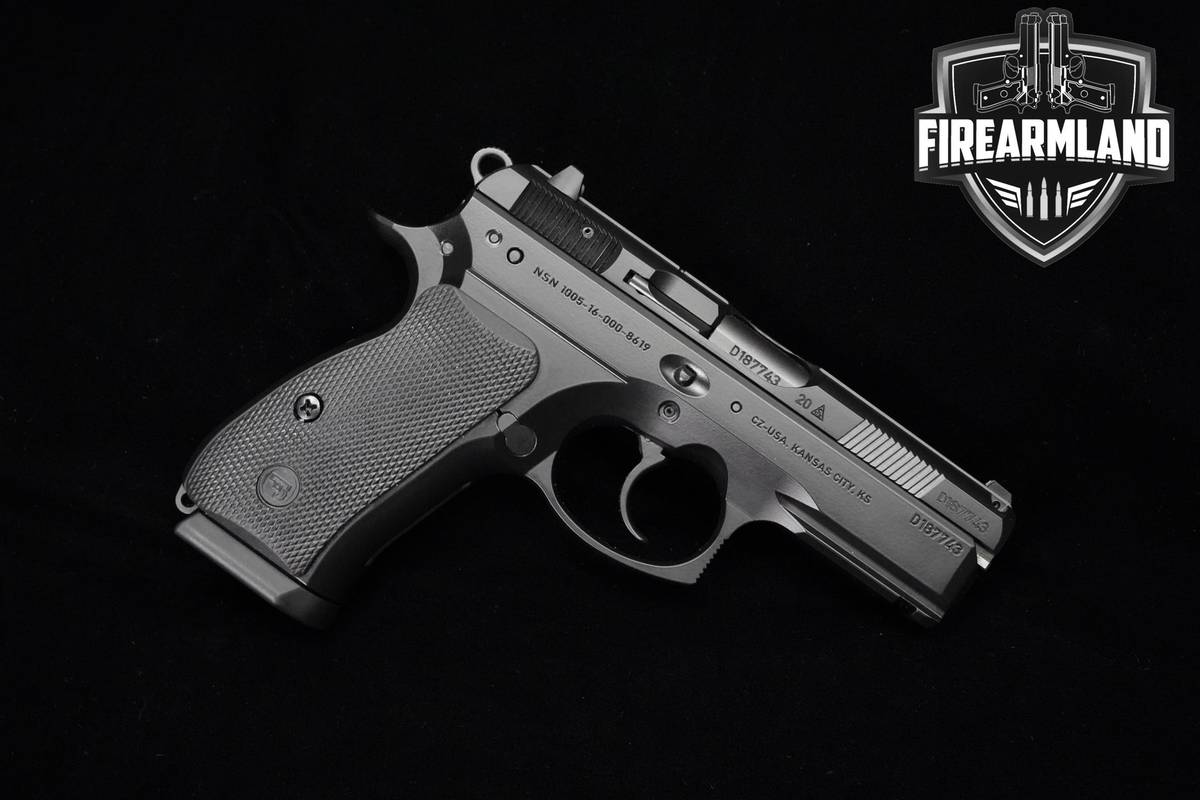 CZ 75 P-01 Compact 9mm 3.8" Black Polycoat CZ-75 P-01 P01 2MAGS & ORIG CASE