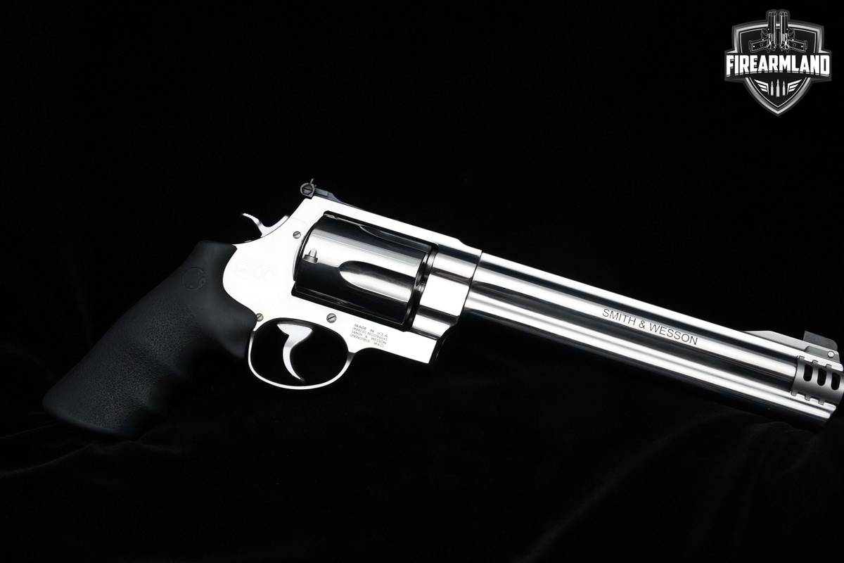 ORIG CASE Smith & Wesson 500 500 S&W Magnum S&W 500-Mag 7.5" Stainless 500