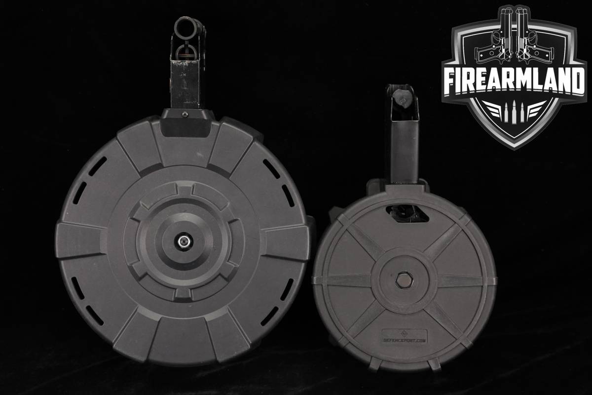 TWO (2) MKA 1919 20 Round Drum Magazines 12 Gauge Mags