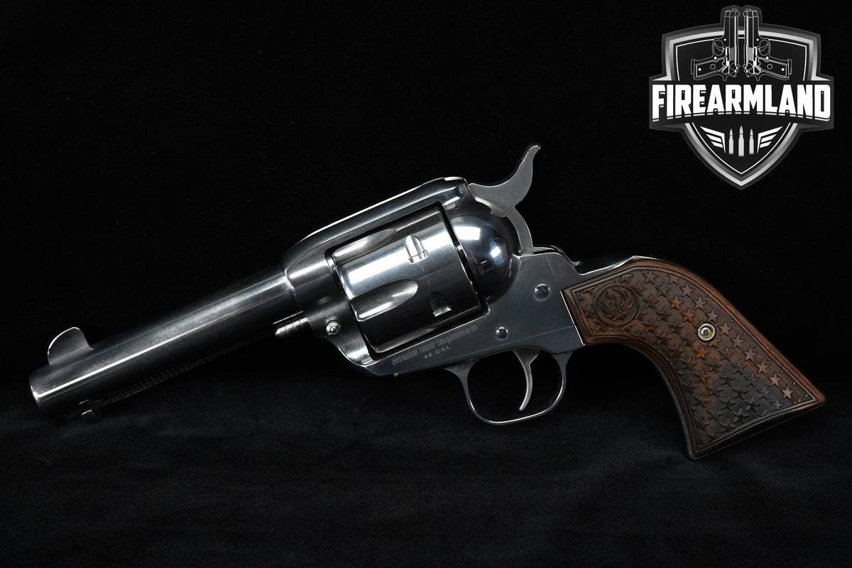 TALO EXCLUSIVE Ruger New Vaquero 45 Colt 4.62" ORIG CASE