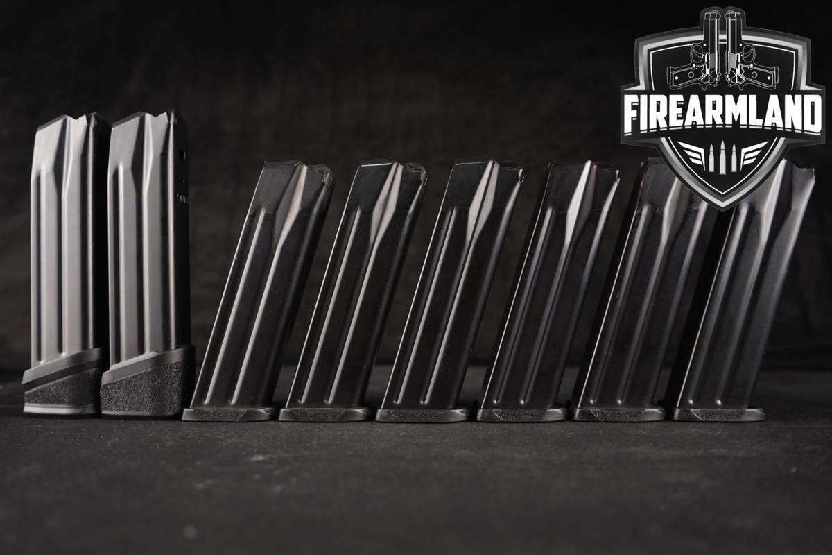 EIGHT (8) Springfield Armory Echelon 17 & 19 Round Magazines 9mm Luger Mags