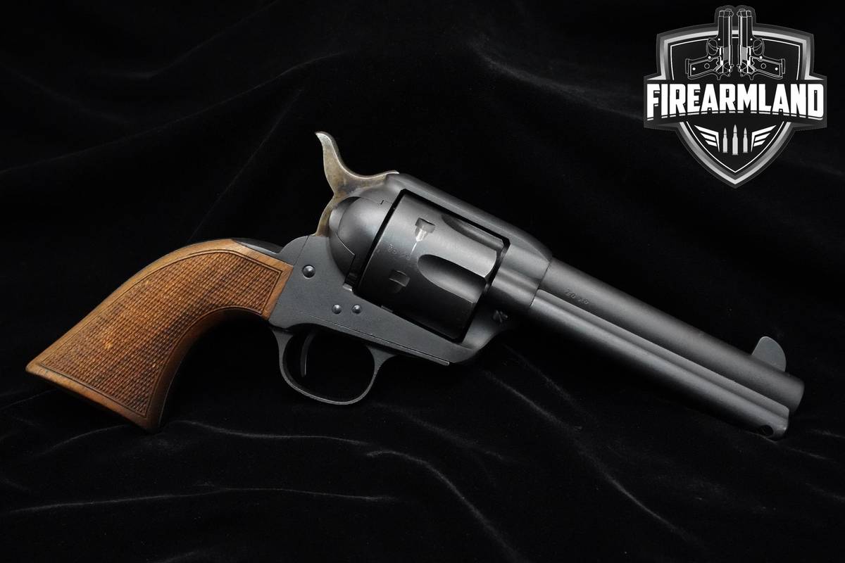 2007 A Uberti Model 1873 Cattleman 45 Colt 4.75" Parkerized 1873 Uberti SAA