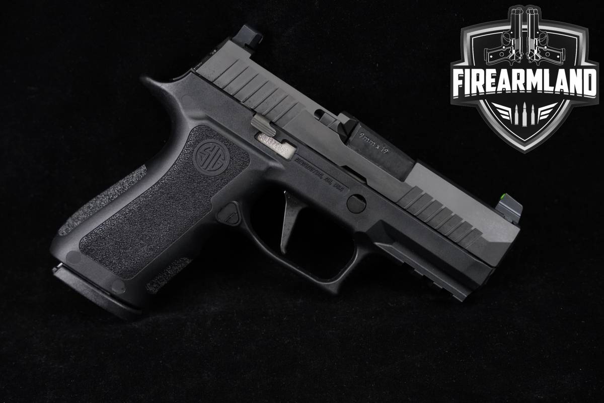 Sig Sauer P320 Compact XSeries 9mm 3.6" Optic-Ready +2 MAGS & ORIG CASE