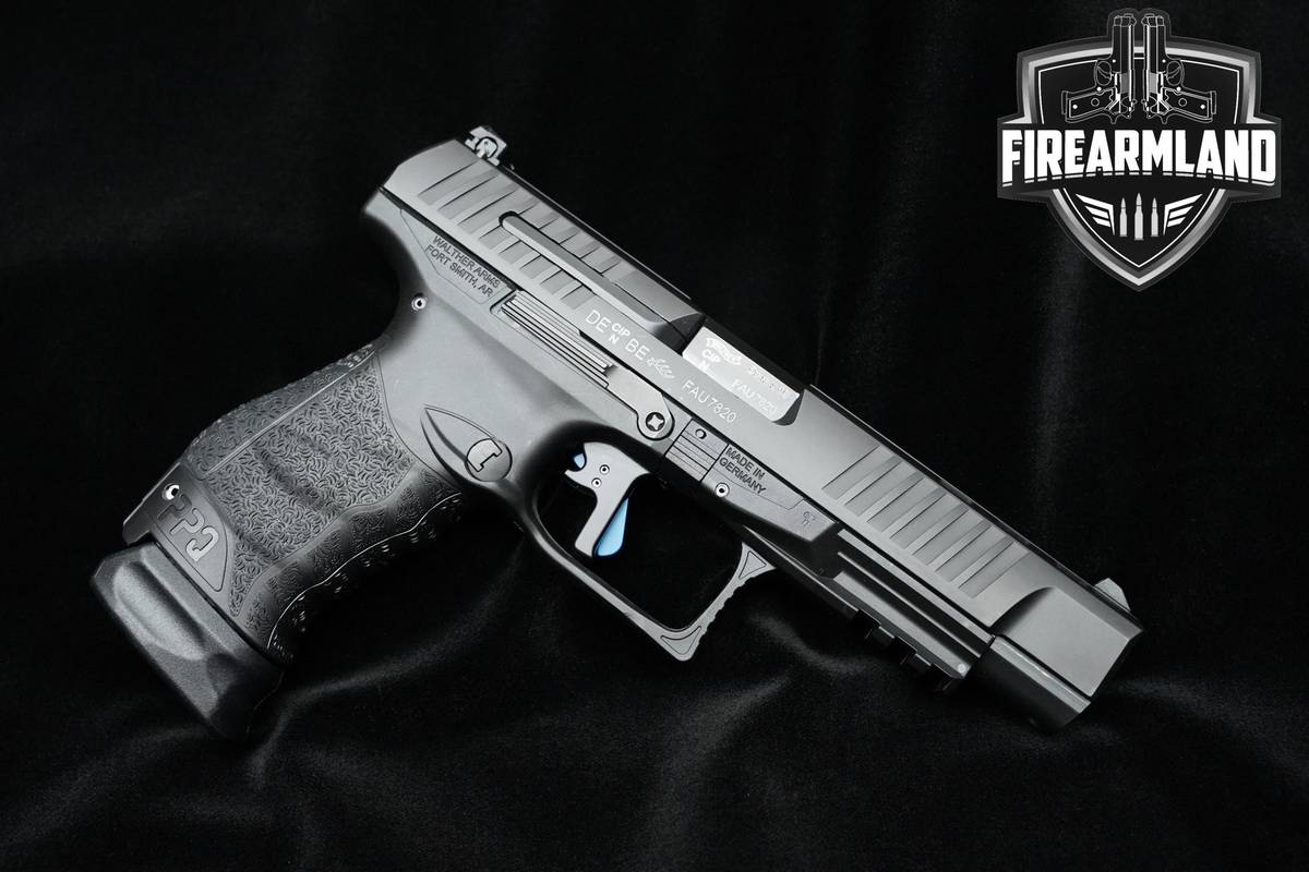 Walther PPQ M2 9mm 5" Tenifer PPQ Walther APEX TRIGGER+4 MAGS & ORIG CASE