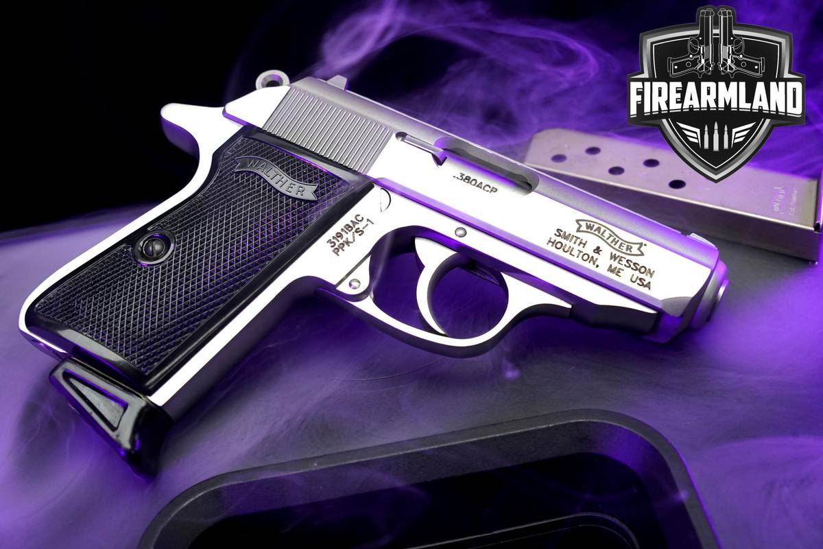JAMES BOND! Smith & Wesson PPK/S-1 380 ACP 3.3" Stainless +2 MAGS & OG CASE