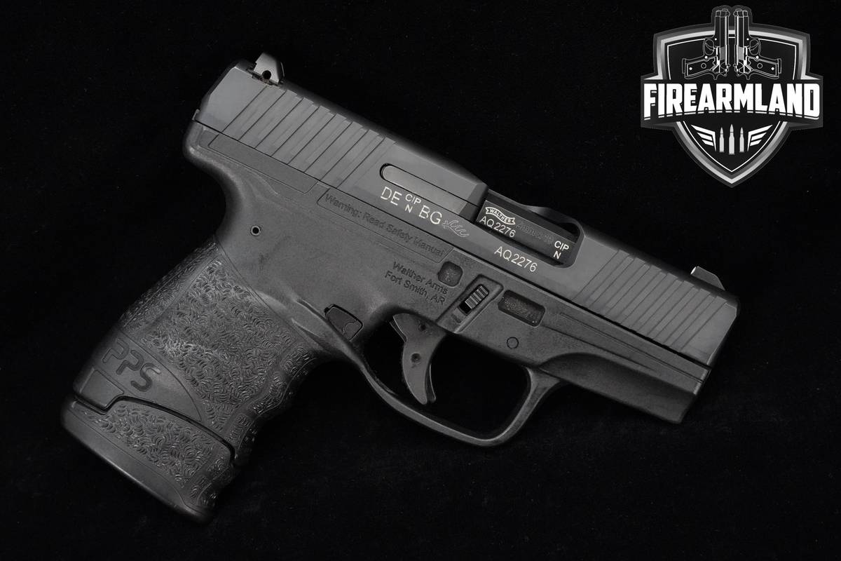 Walther PPS M2 9mm 3.2" Tenifer +2 MAGS & ORIG CASE