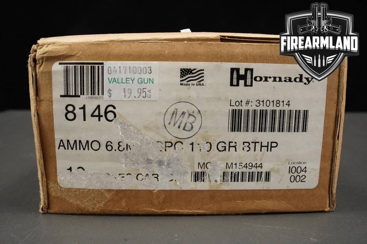 6.8 Rem SPC Ammo 6.8-Rem-SPC Ammunition 200 ROUNDS