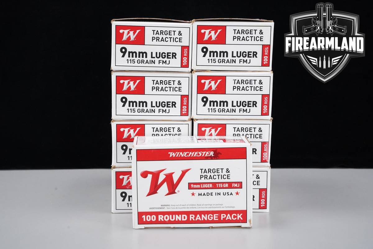 900 RDS! 9mm Ammo 9-mm