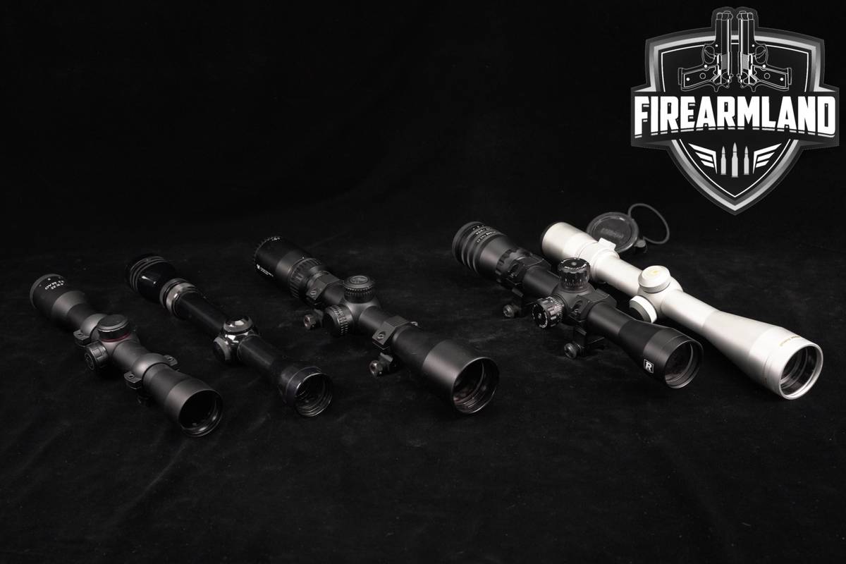 FIVE SCOPE LOT 5 Pack Nikon Redfield Simmons Vortex Riflescope Scopes