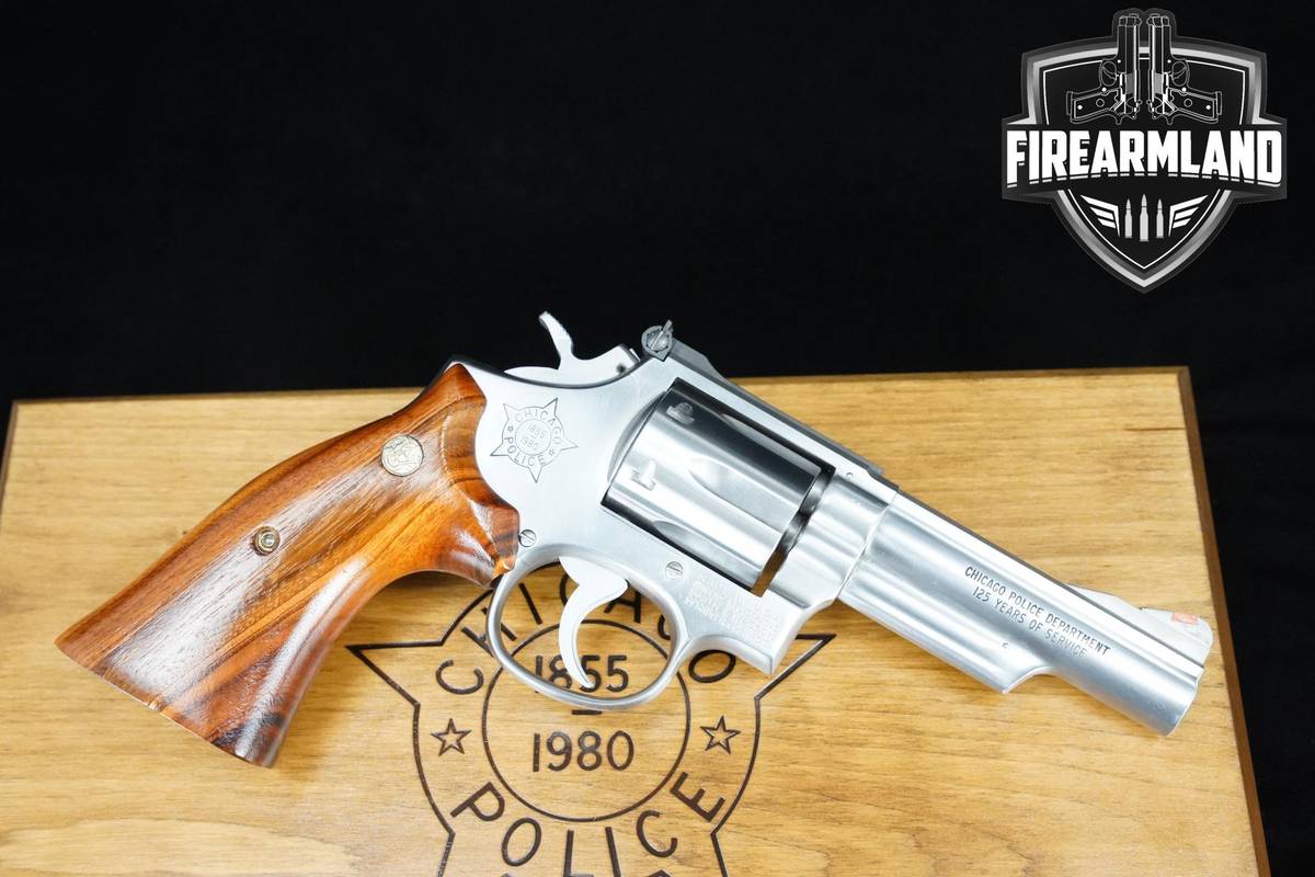 Smith & Wesson Model 66-1 Chicago Police Commemorative 357-Magnum S&W 66-1