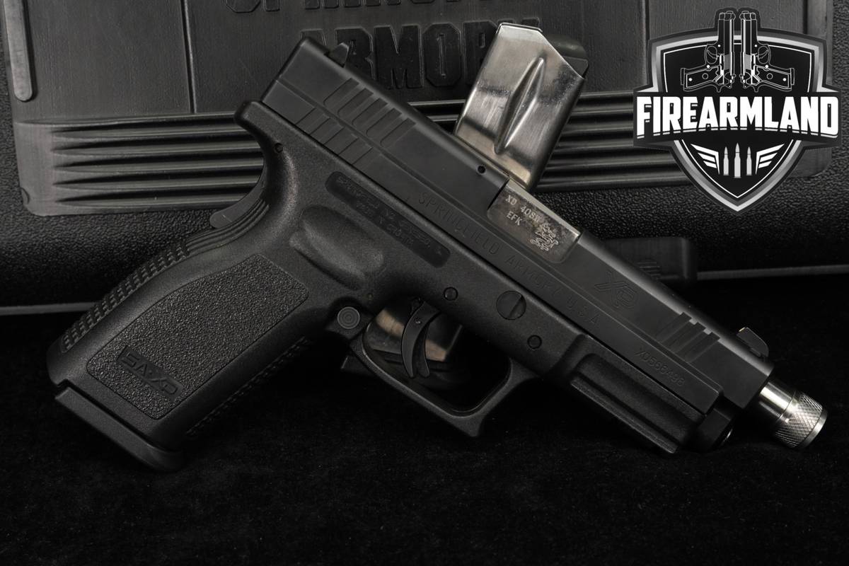 Springfield Armory XD-40 Service Model 40S&W 4.75 XD40 +2 MAGS & ORIG CASE
