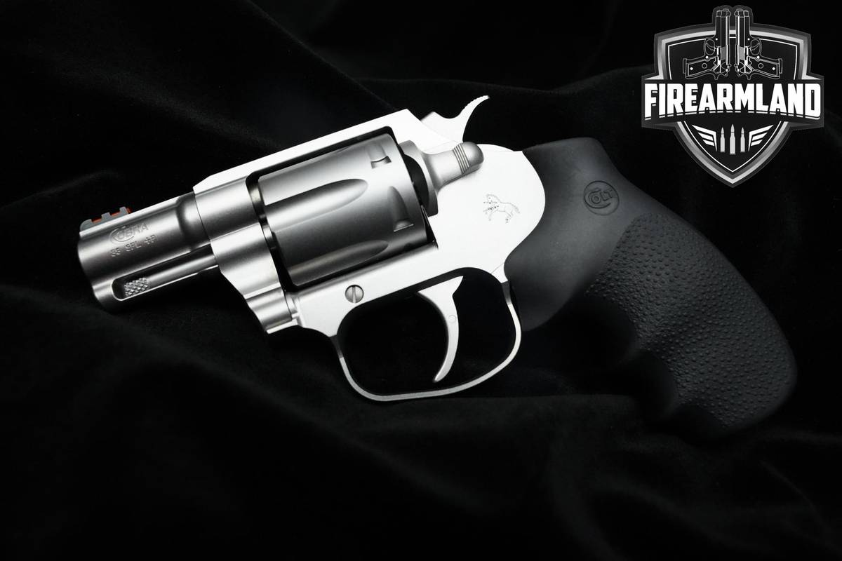 Colt Cobra 38 Special +P 2" Matte Stainless Cobra Colt +ORIG CASE