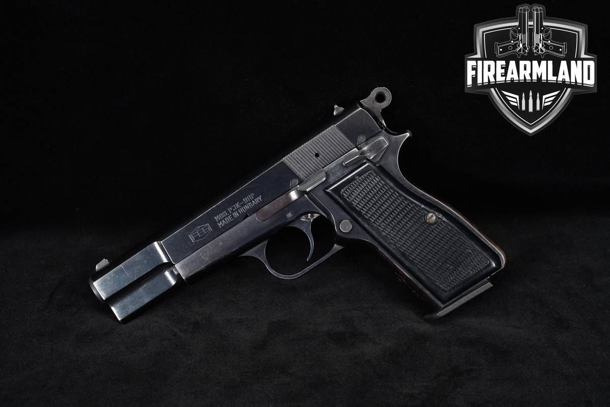 1980'S FEG PJK-9HP 9mm 4.65" Blued PJK9HP PJK9-HP Pistol Hi-Power Style