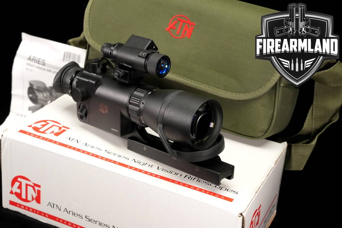 ATN Corp Aries IR Illuminator Red Duplex 4x NIGHT VISION SCOPE +ORIG BOX