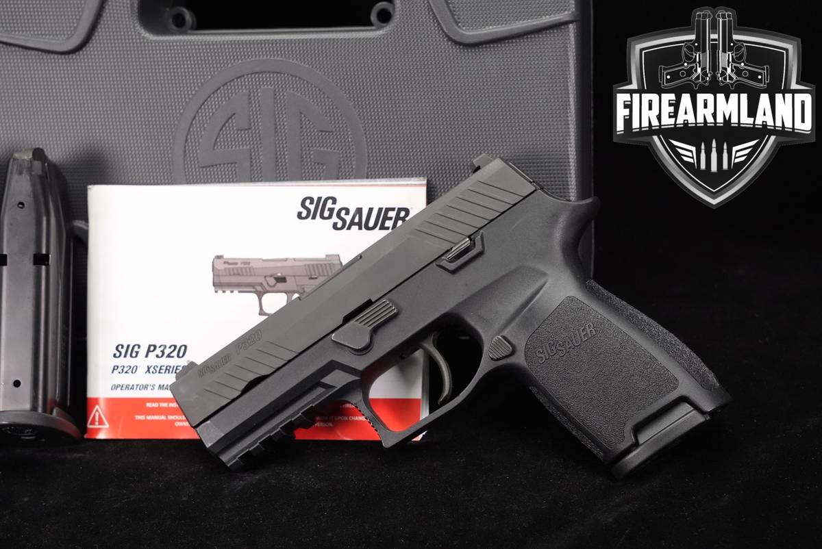 Sig Sauer P320 Compact 9mm 3.9" P-320 +3 MAGS & ORIG CASE