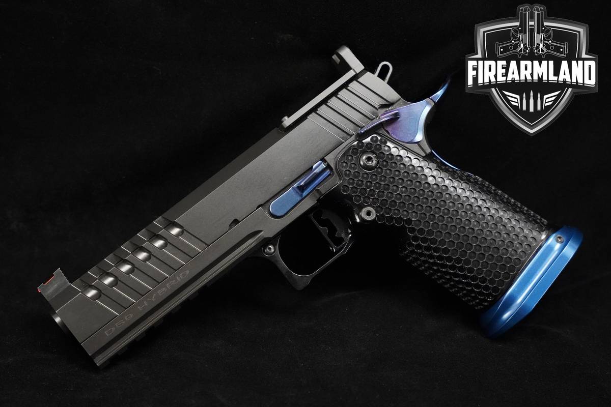 DESIRED MasterPiece Arms (MPA) DS9 Hybrid Black & Blue 9mm 1911 2011 2 MAGS